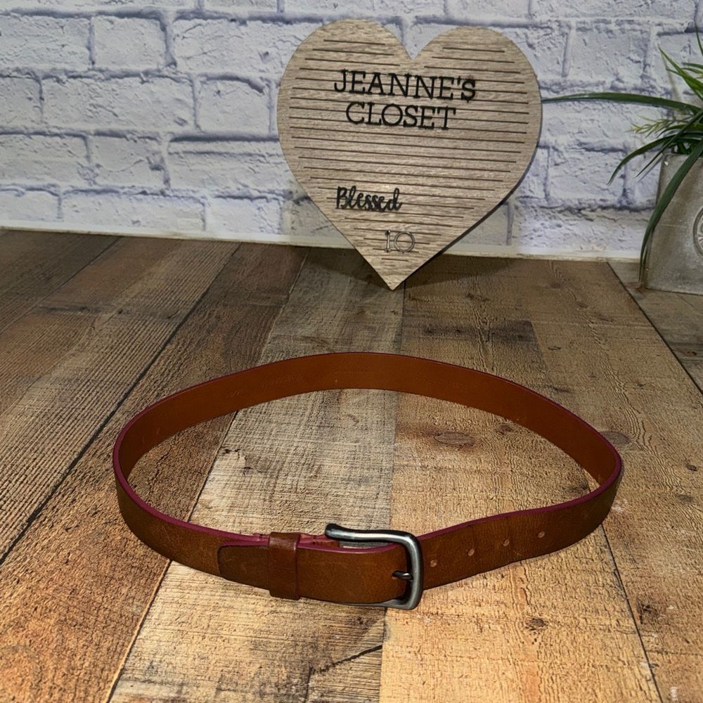 Hawker Rye Men's brown Leather Belt size 34